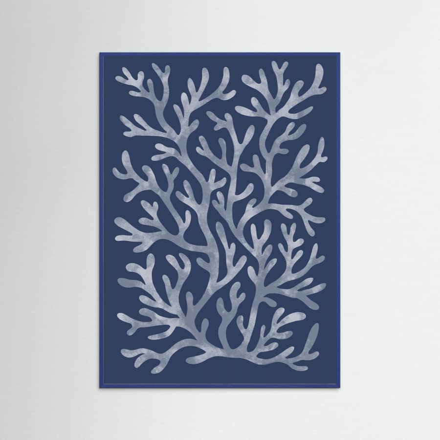 Coral pattern II Poster – poster and art print