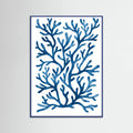 Coral pattern Poster – poster and art print
