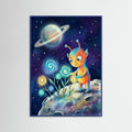 Blue Wood Cosmic Adventure