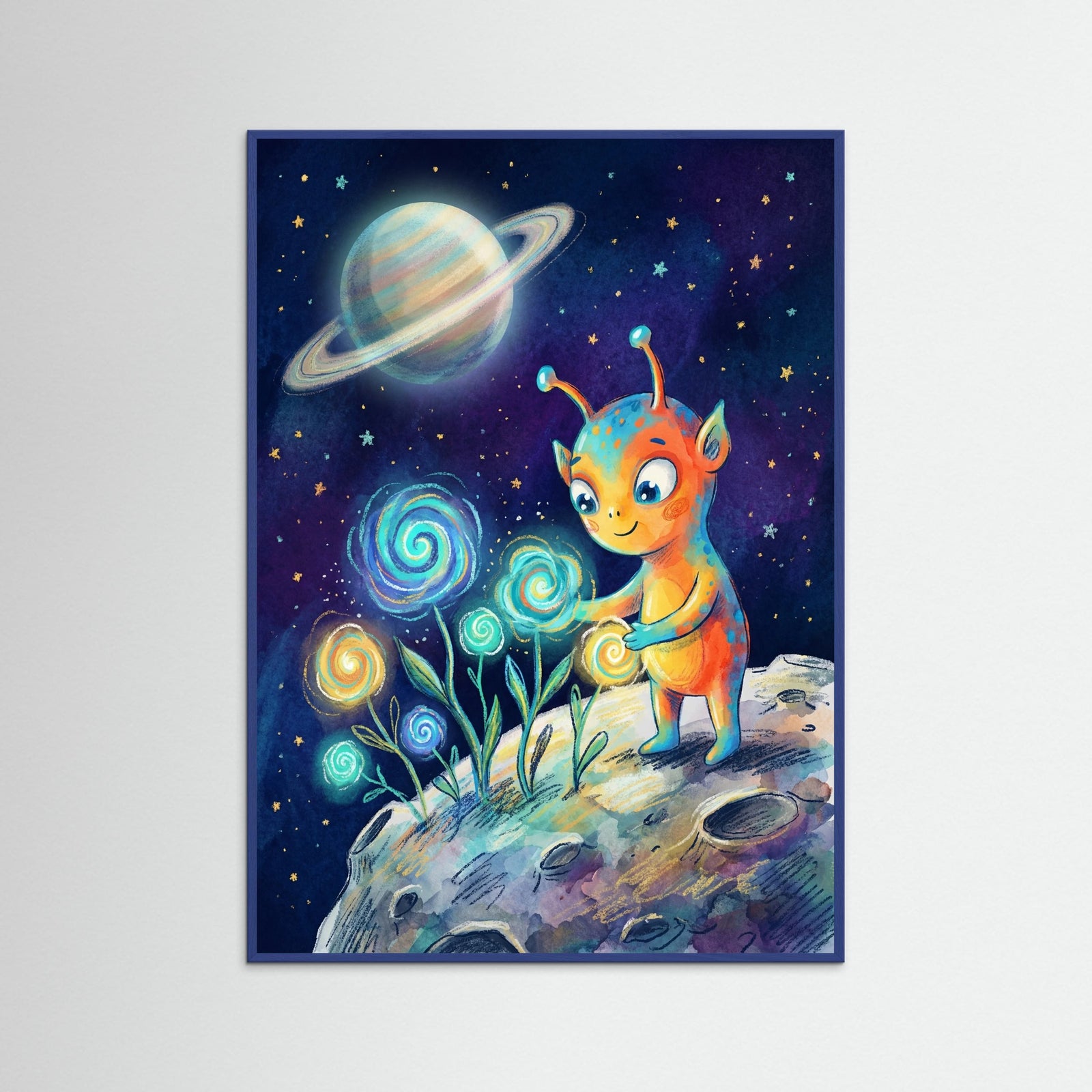 Blue Wood Cosmic Adventure