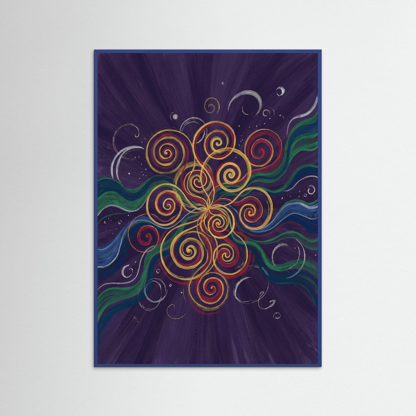 Blue Wood Cosmic Genesis