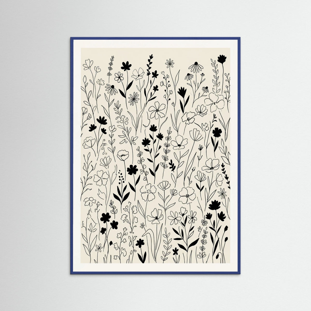 Blue Wood Counting Sheep