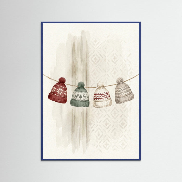 Blue Wood Cozy Hearthside Charm