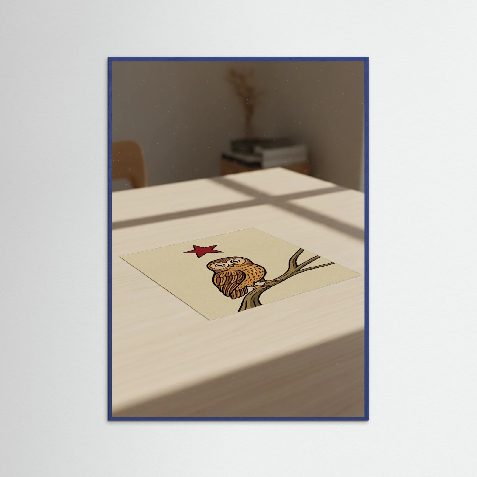Blue Wood Crescent Tiger