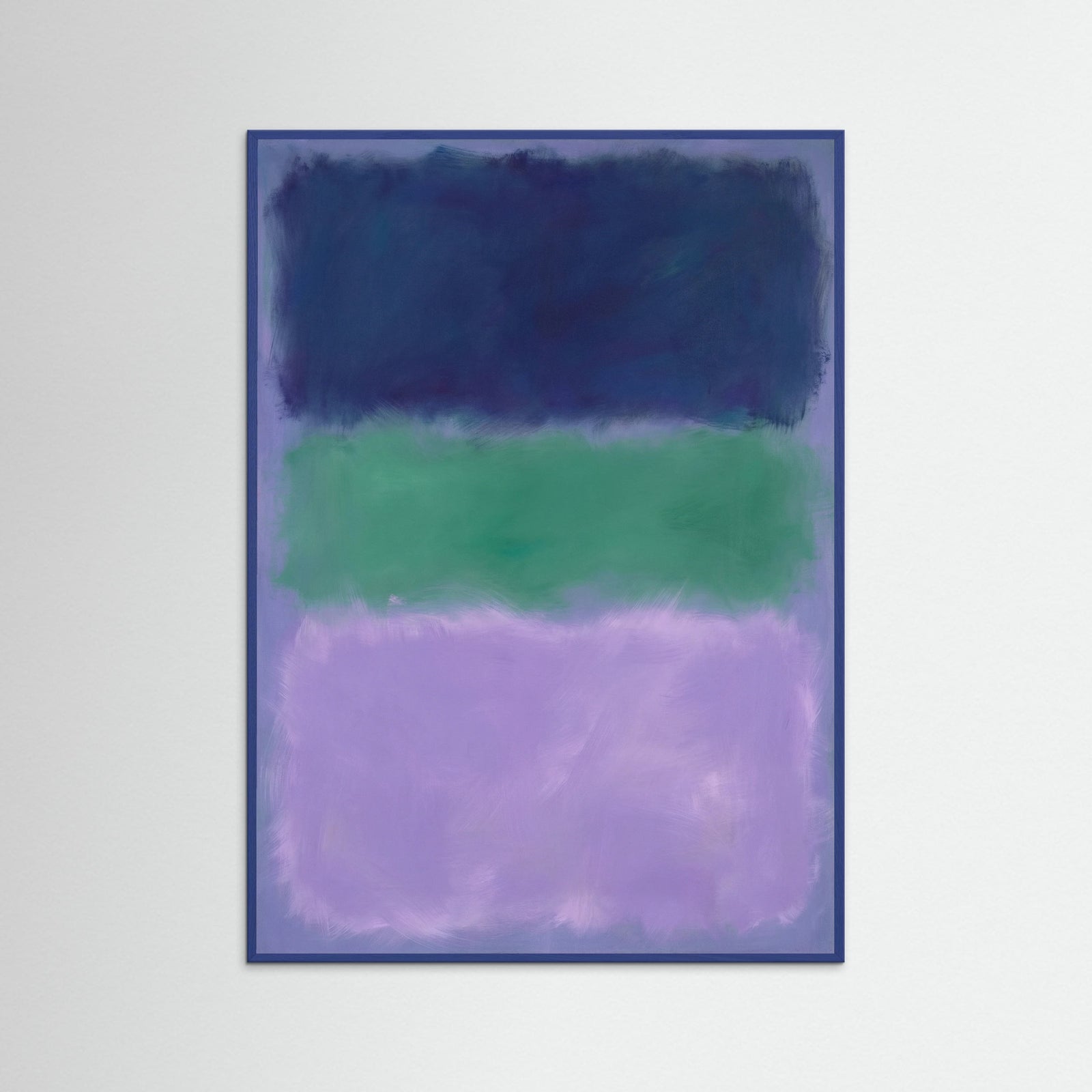 Blue Wood Crimson Amber Fields