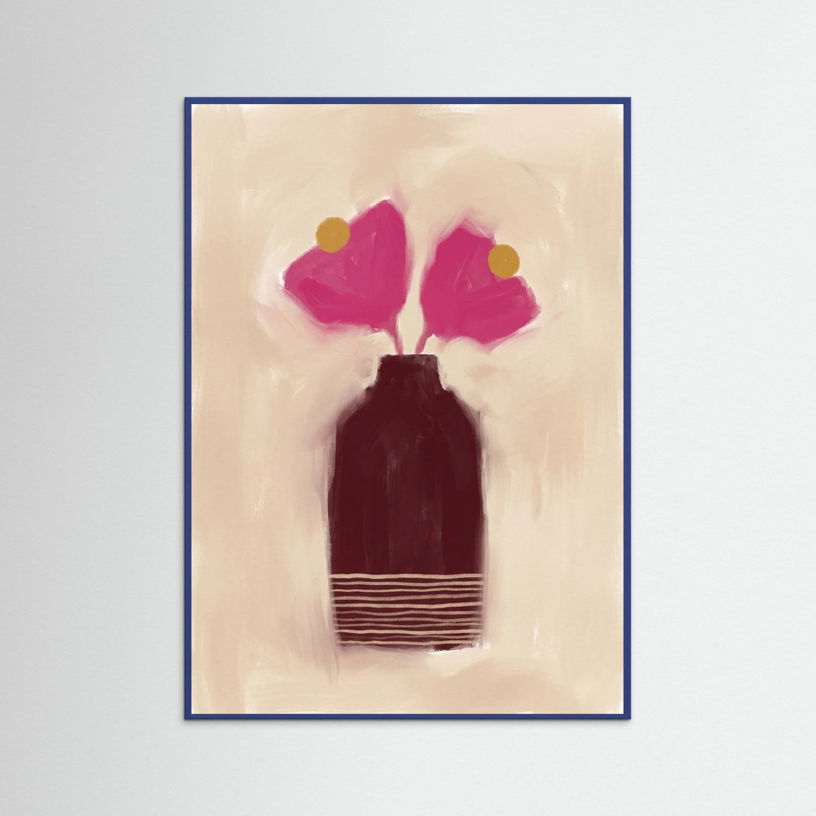 Blue Wood Crimson Archway