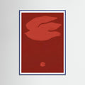 Blue Wood Crimson Flight