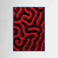 Blue Wood Crimson Labyrinth