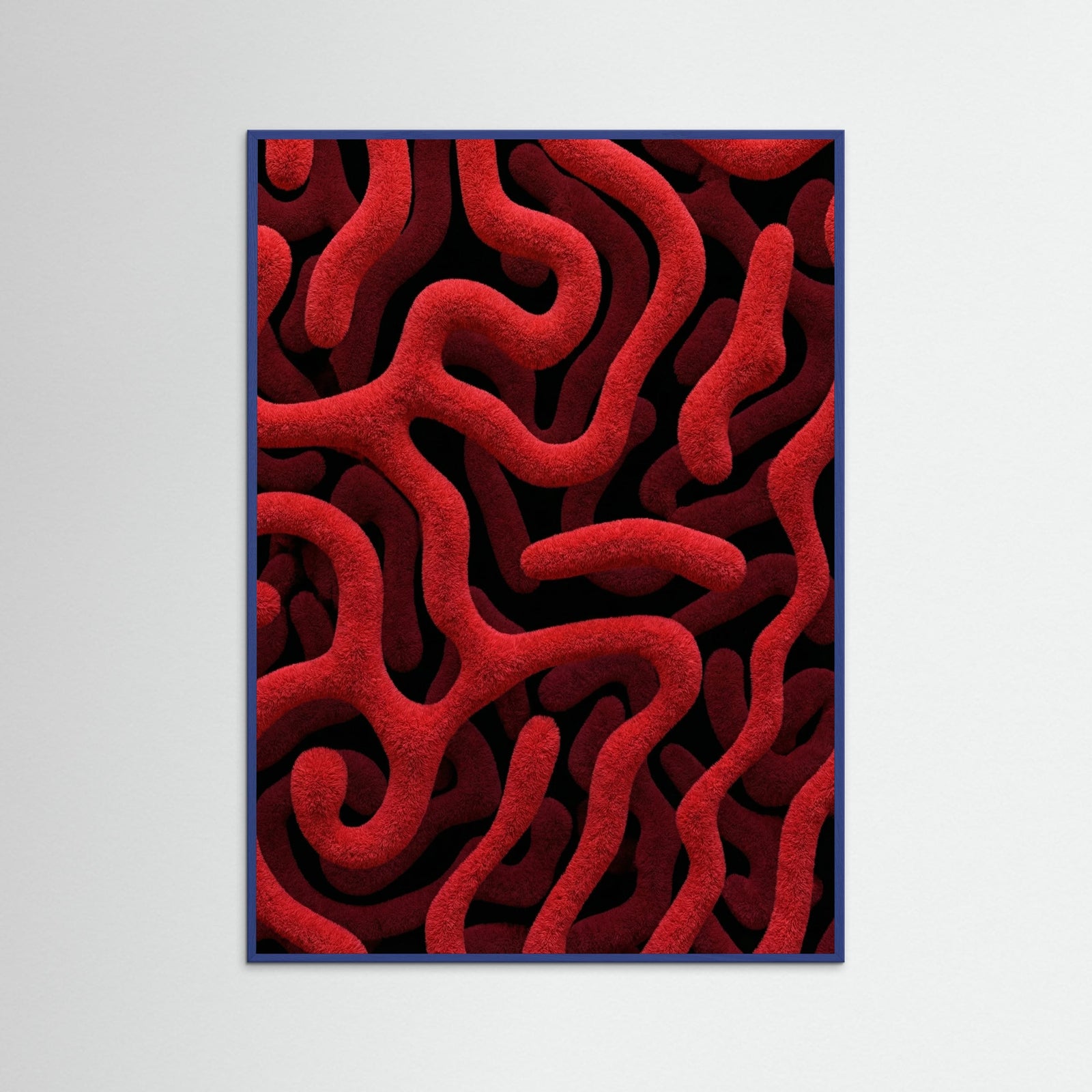 Blue Wood Crimson Labyrinth