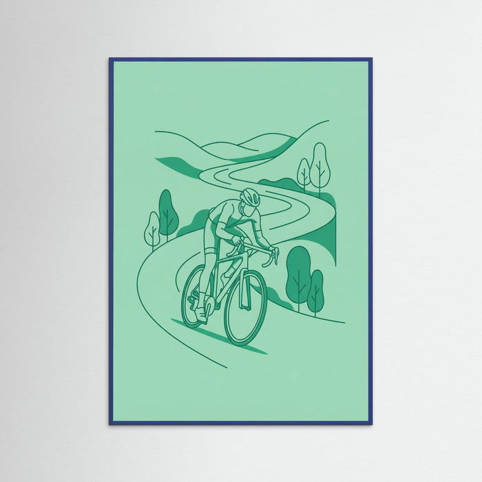 Blue Wood Cycling Duo