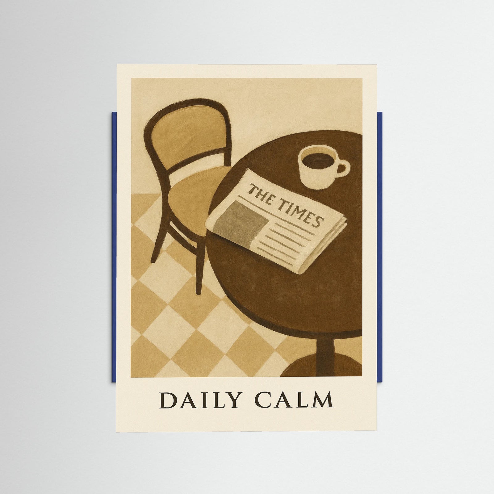 Blue Wood Daily Calm