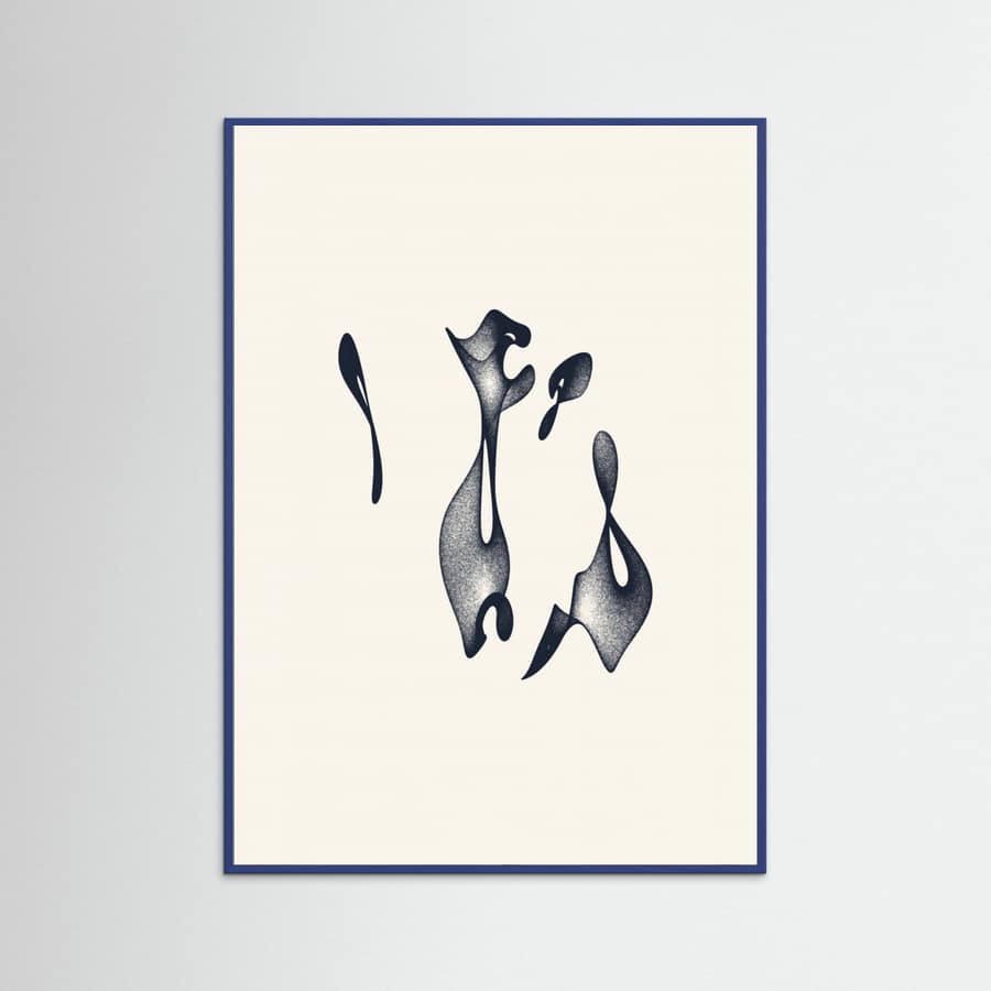 Dancing Torus Poster – plakat og kunsttryk