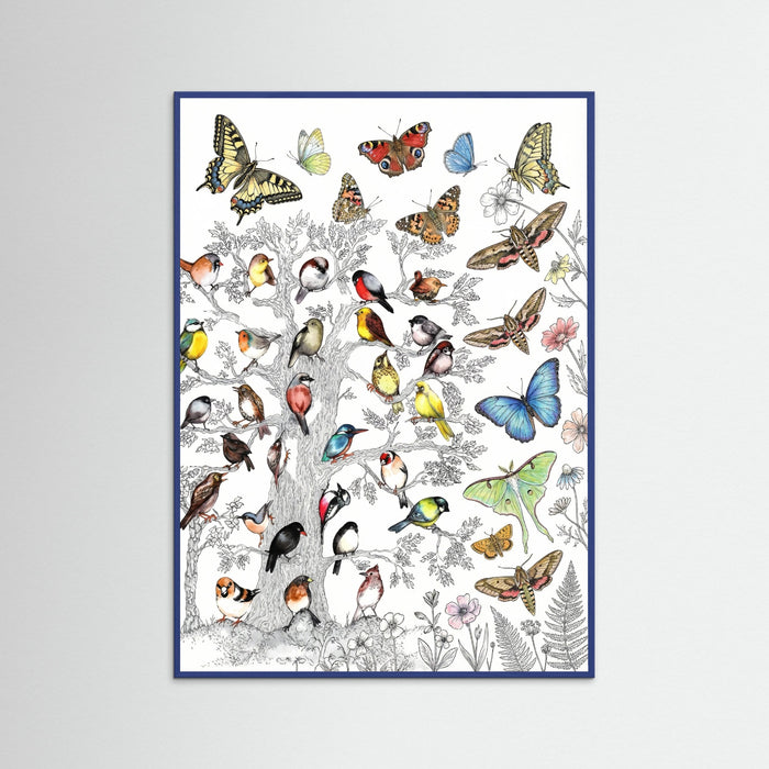Blue Wood Danish Bird Almanac
