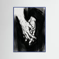 Blue Wood Dark Embrace