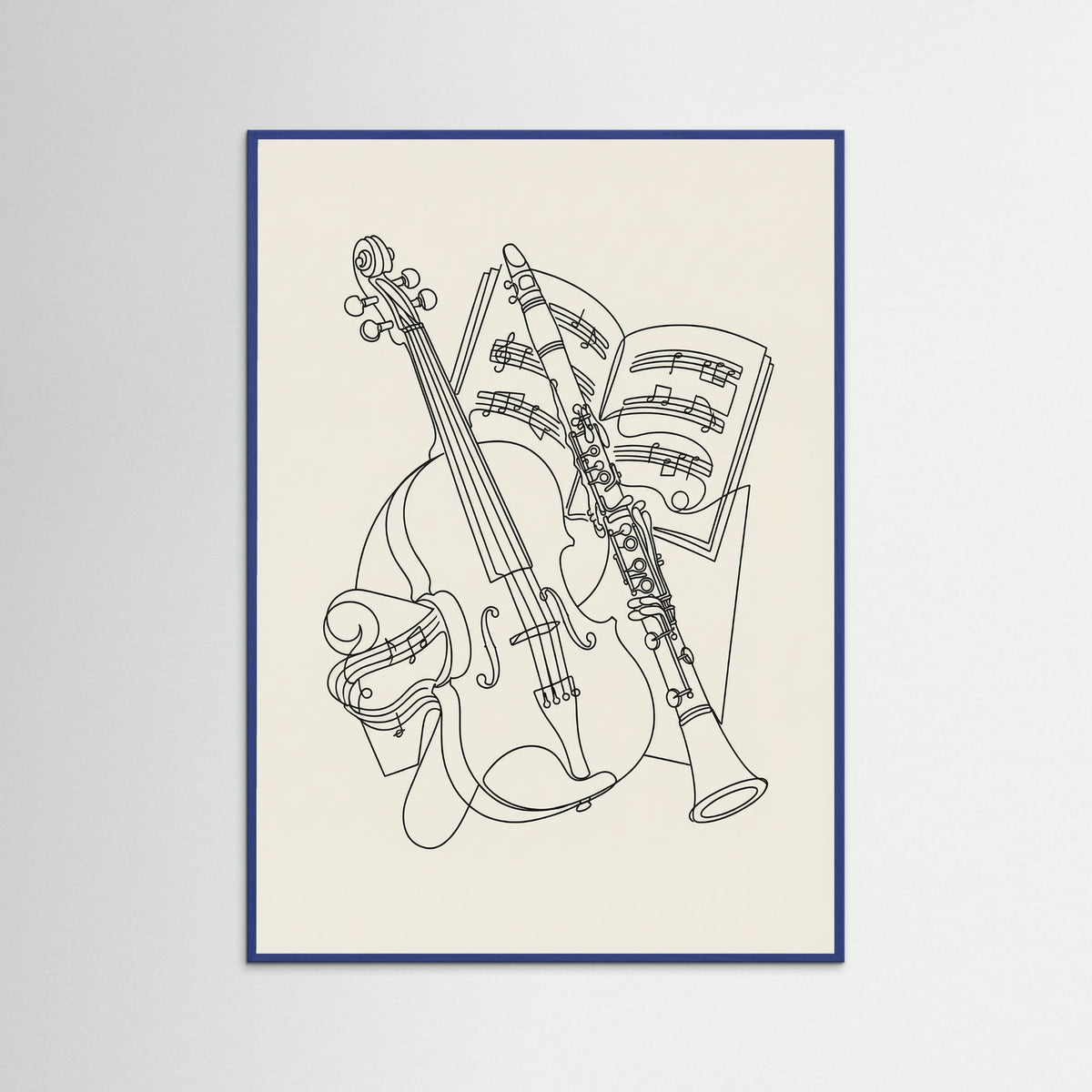 Blue Wood Deconstructed Gaze