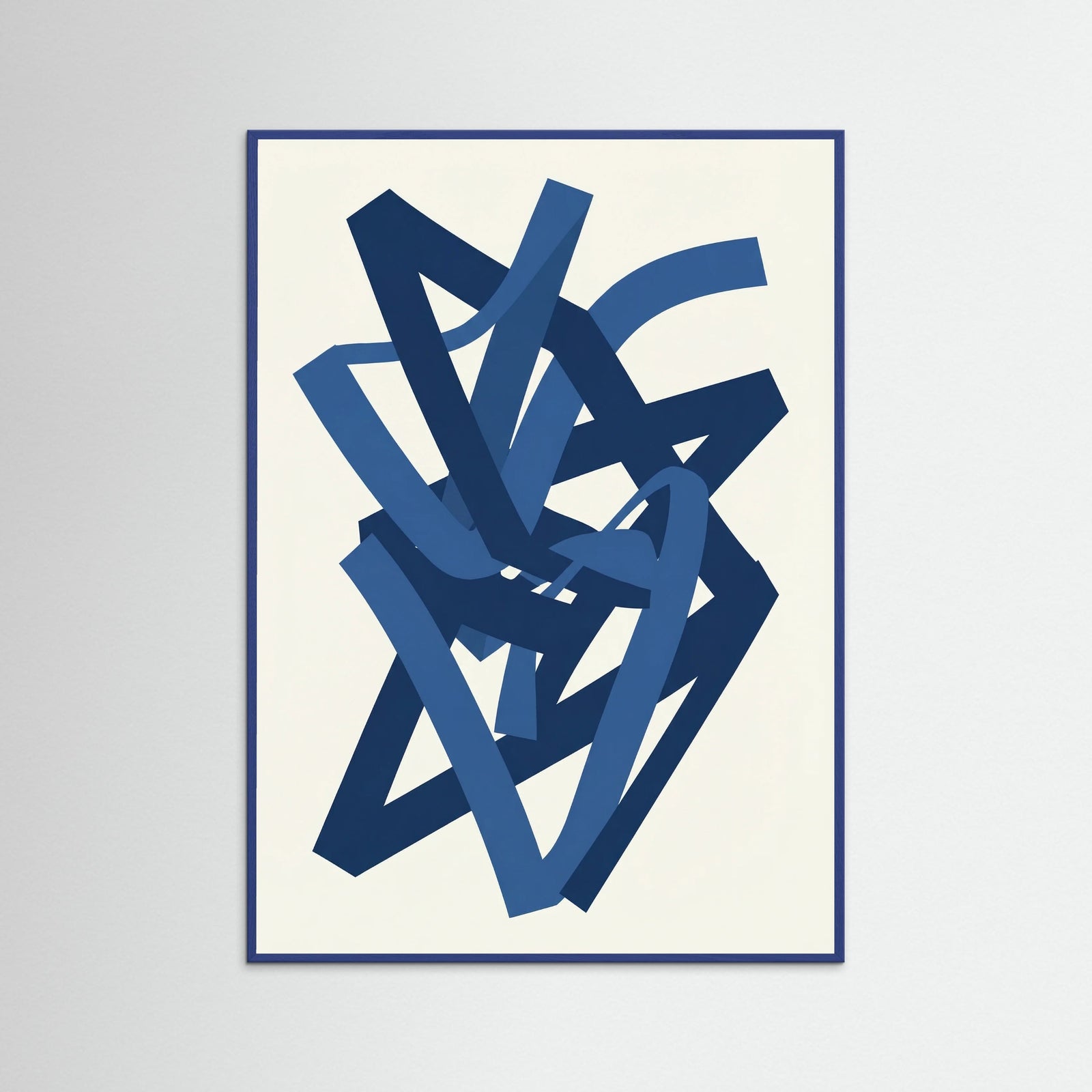 Blue Wood Deep Blue Strands