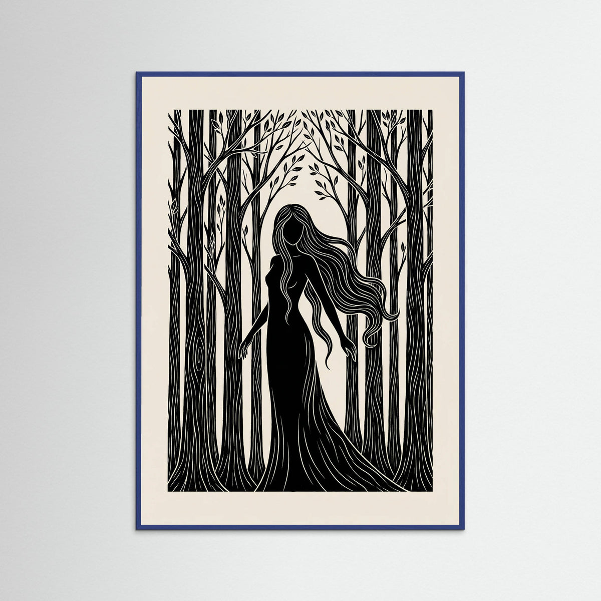 Blue Wood Deep Connection