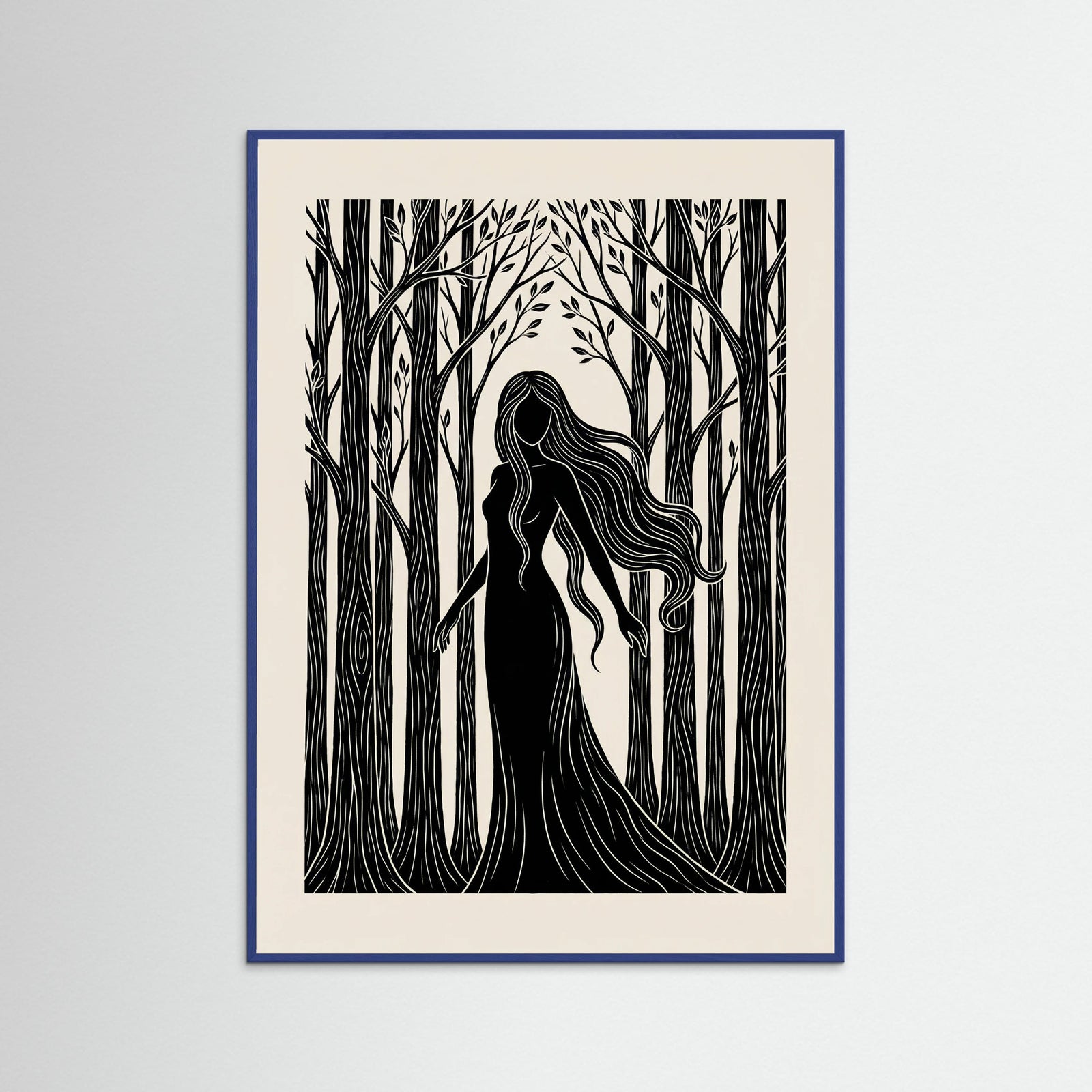 Blue Wood Deep Connection