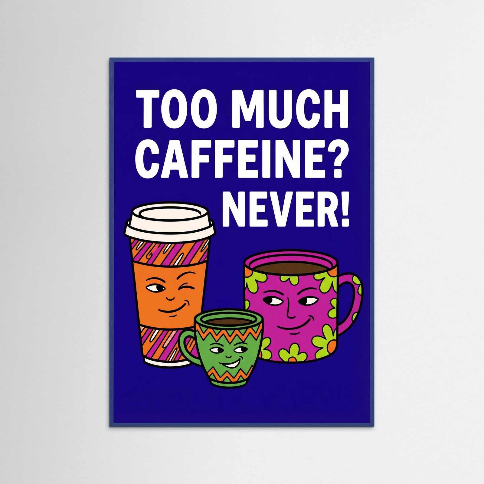 Blue Wood Defiant Petals