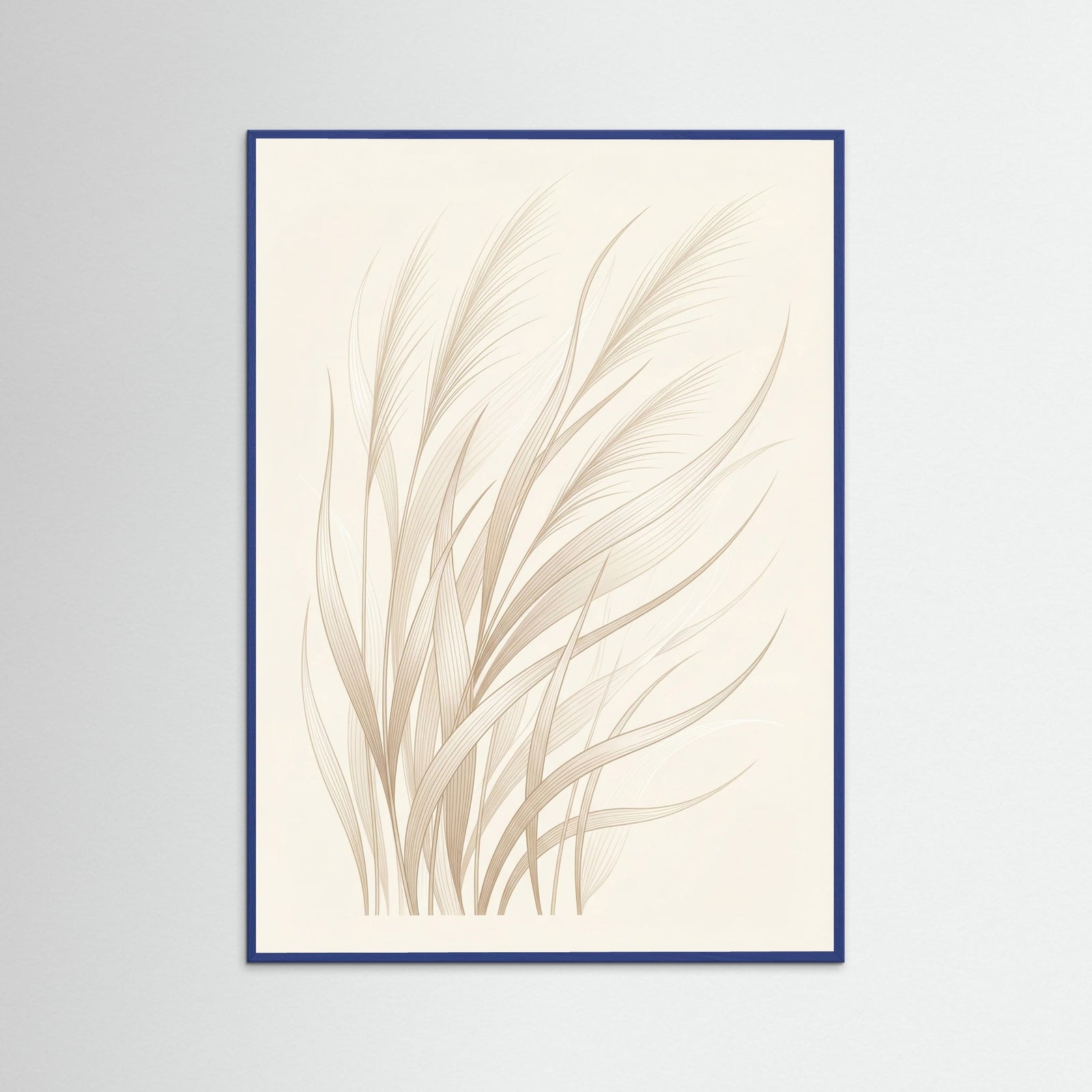 Blue Wood Delicate Folds