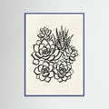 Blue Wood Desert Bloom