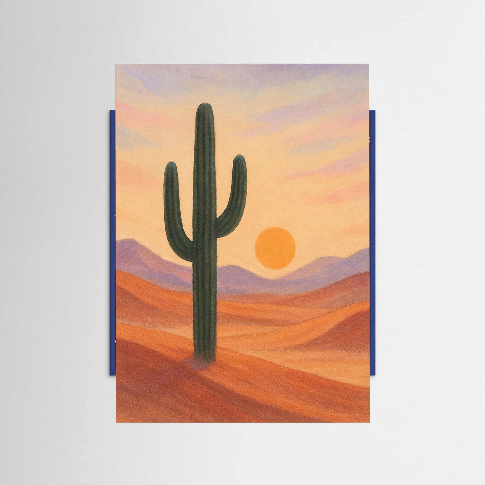 Blue Wood Desert Dreams