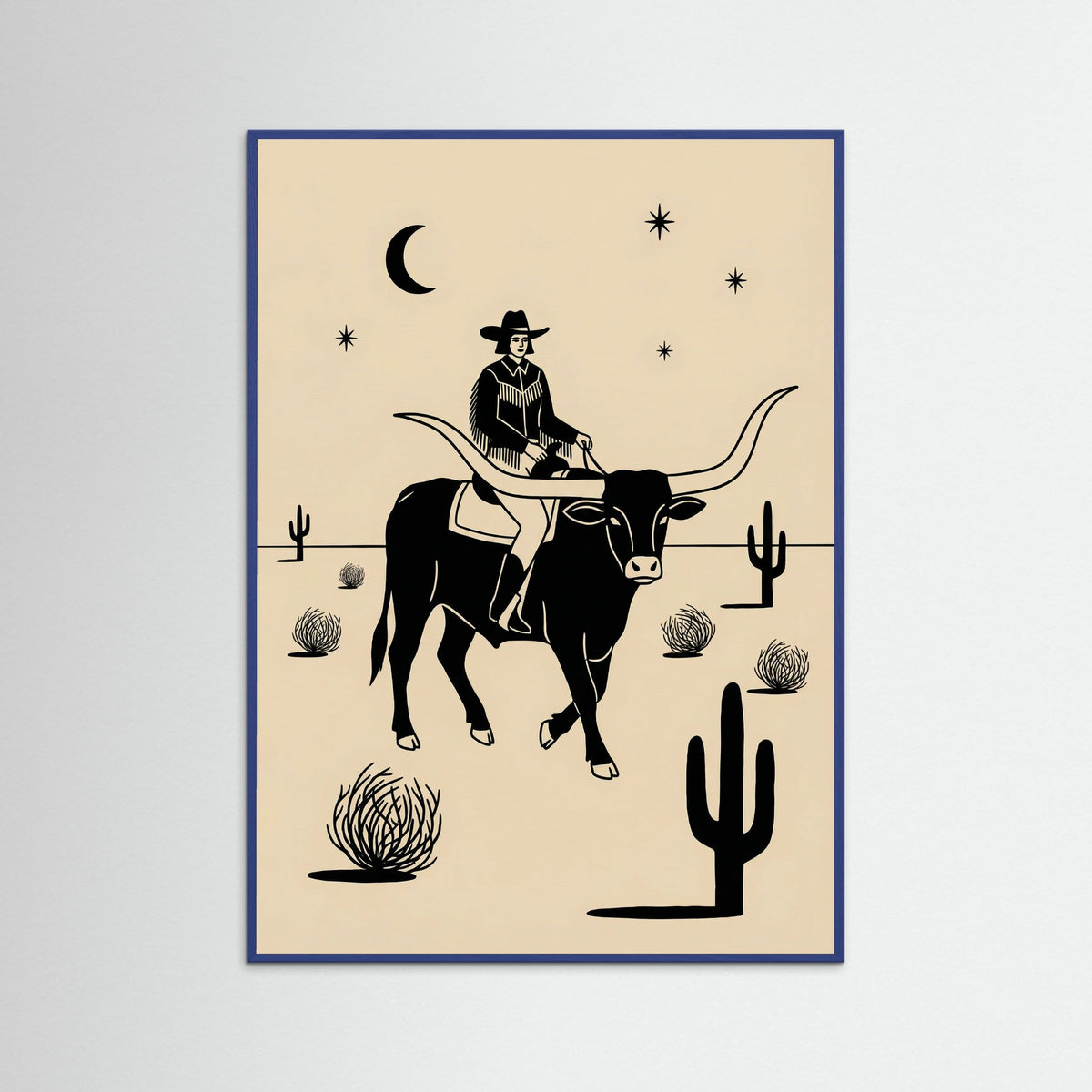 Blue Wood Desert Rider