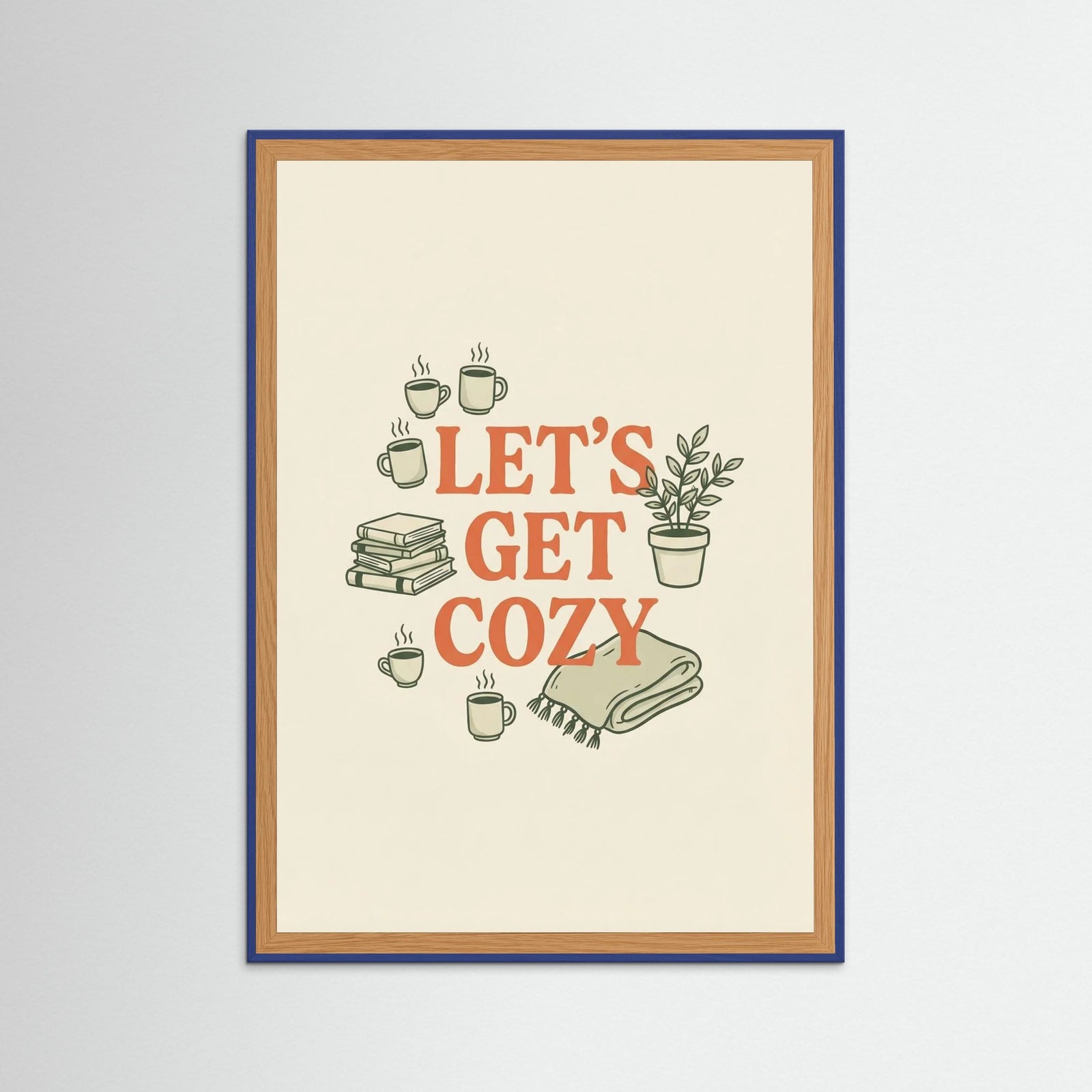 Blue Wood Dinner Party Whimsy