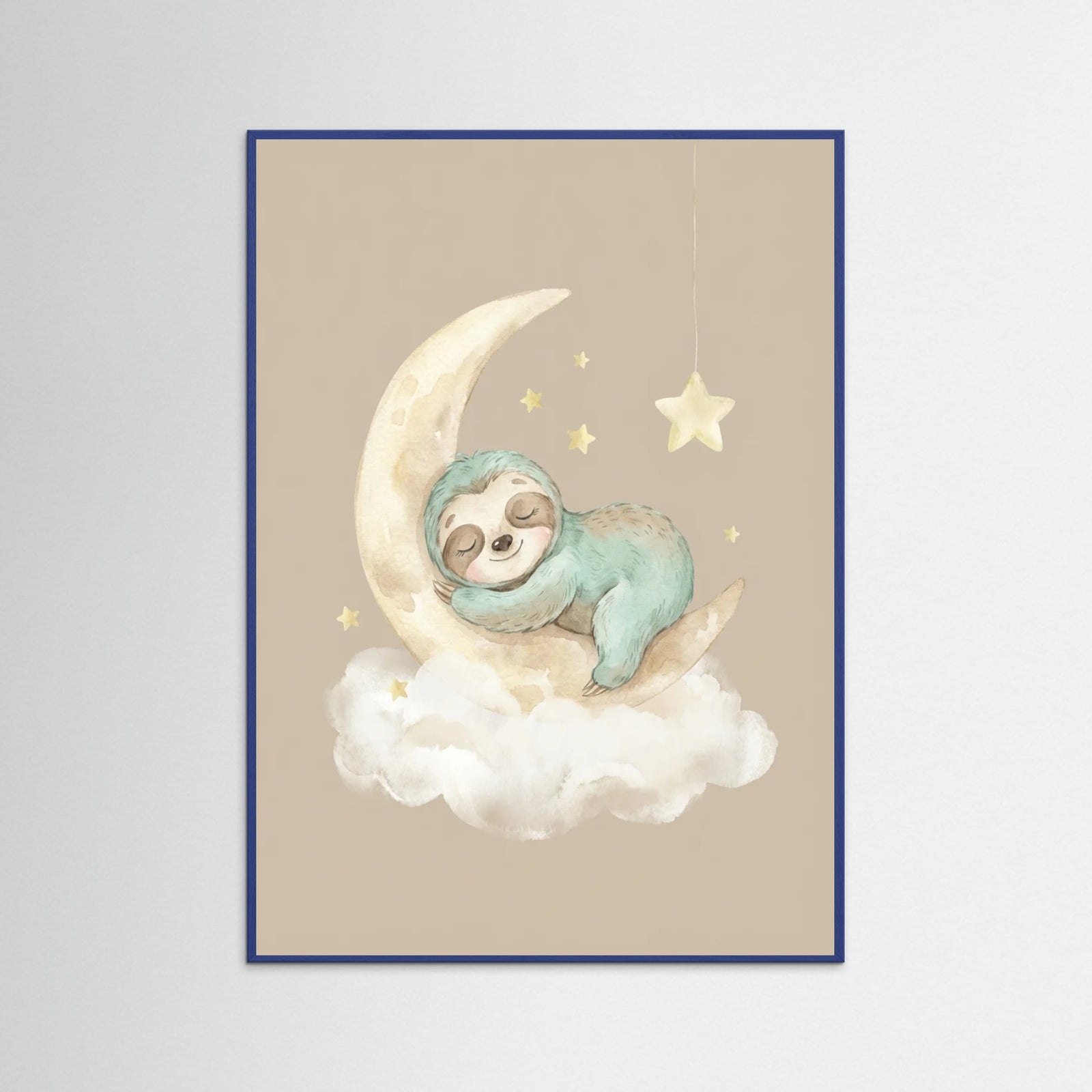 Blue Wood Dino Dreamscape