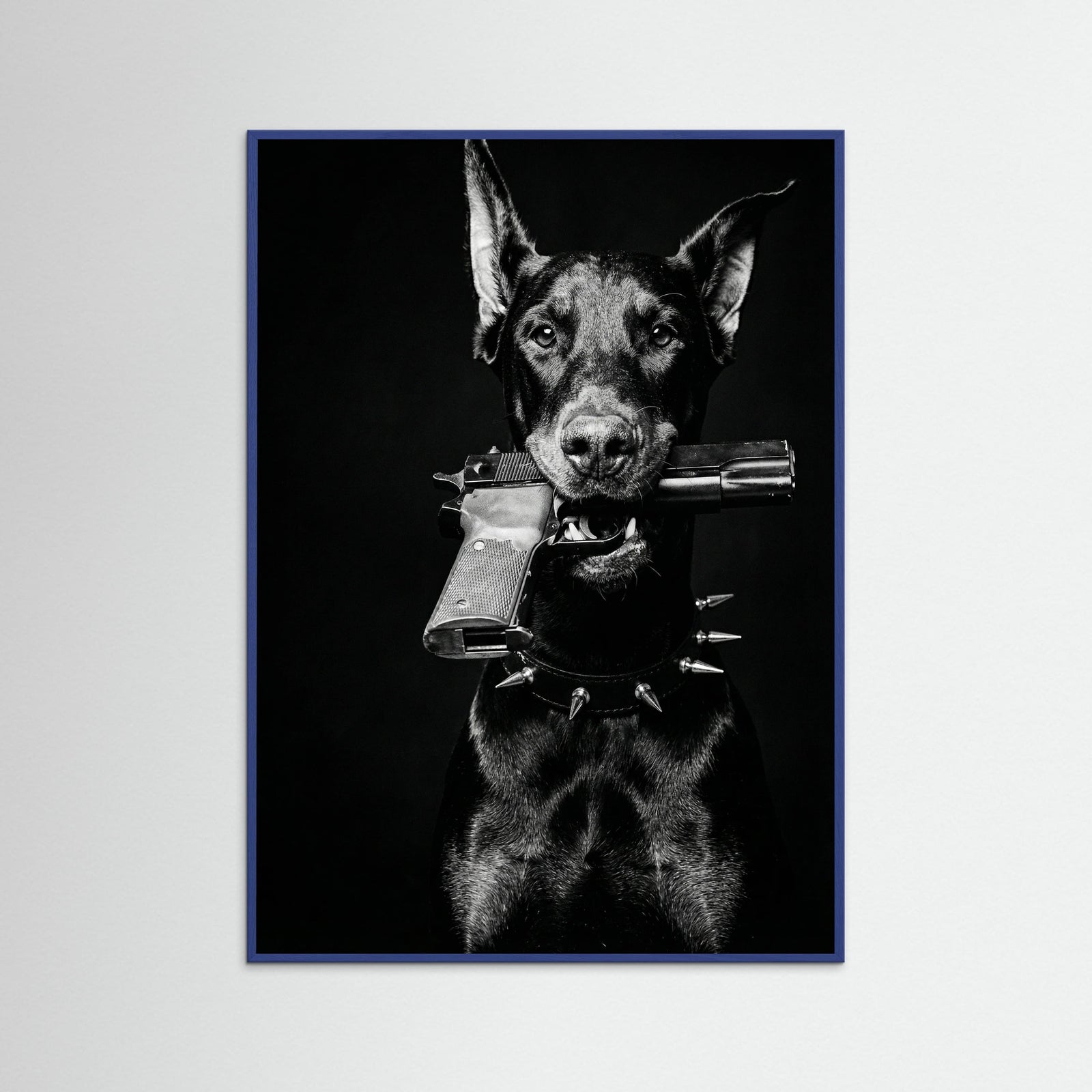 Blue Wood Dior Doberman