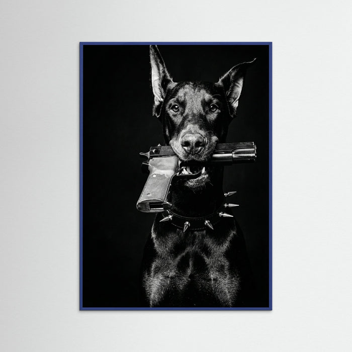 Blue Wood Dior Doberman