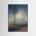 Blue Wood Distant Calm