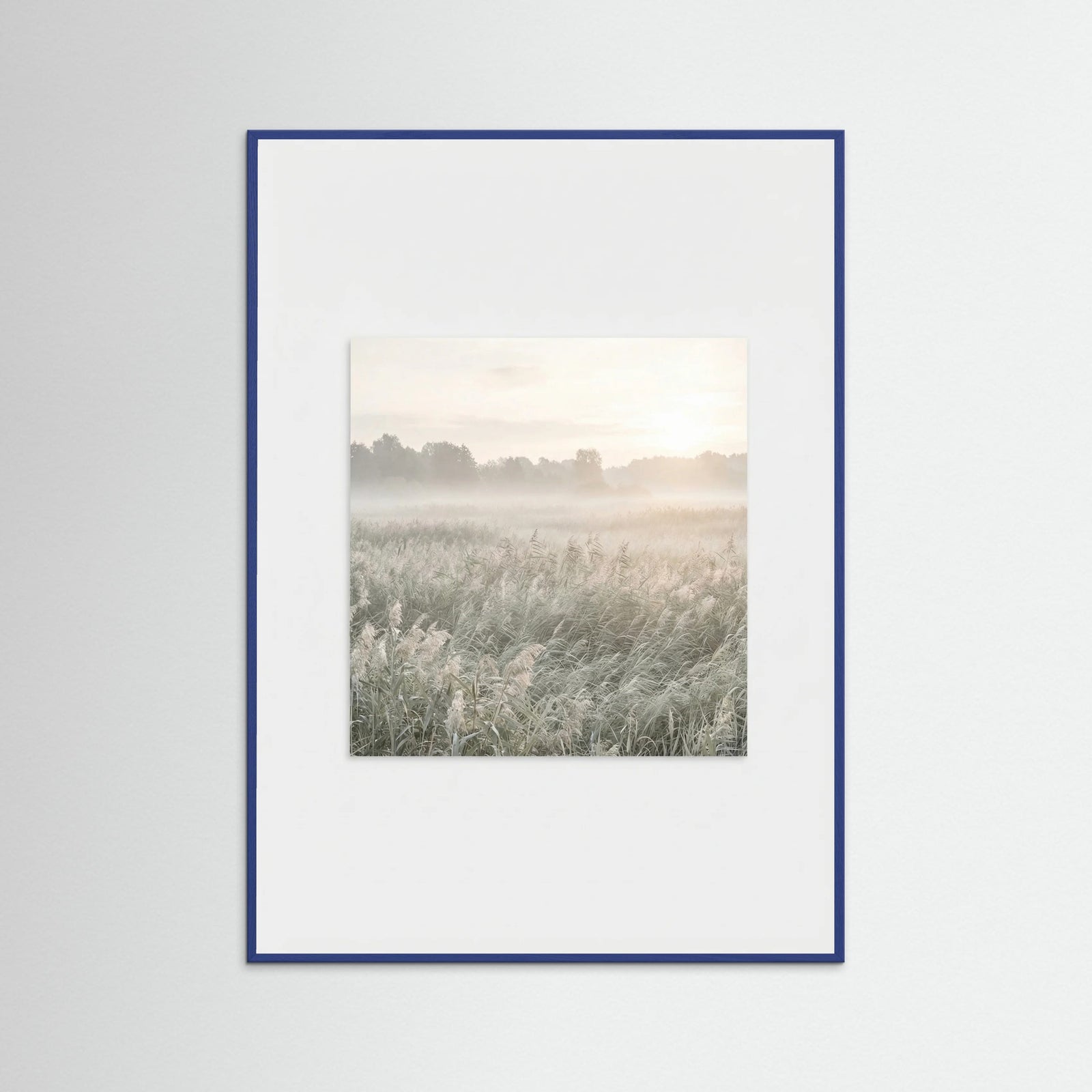 Blue Wood Dune Sunset Serenity