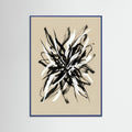 Blue Wood Dynamic Brushwork