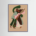 Blue Wood Dynamic Dance