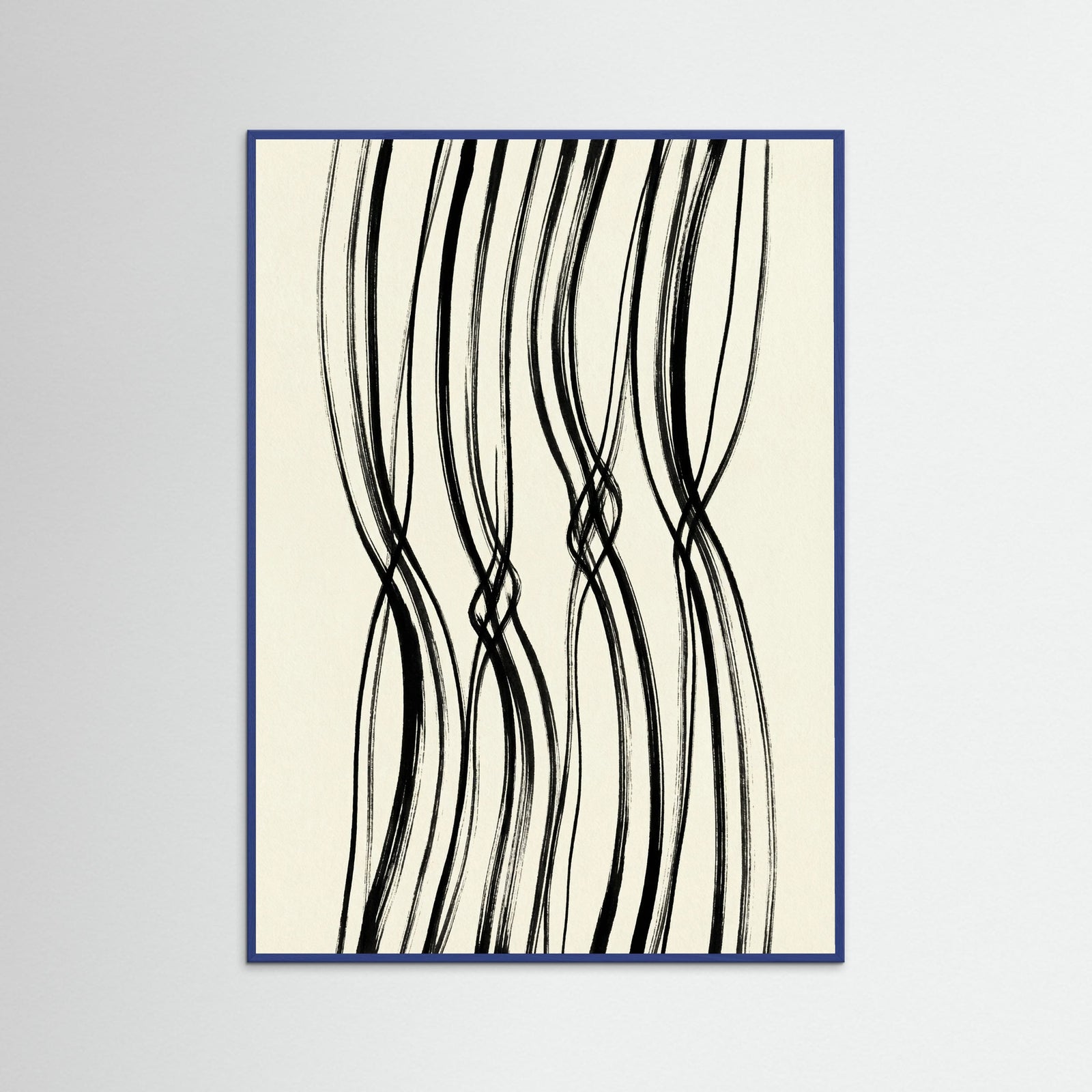 Blue Wood Dynamic Ink Loops