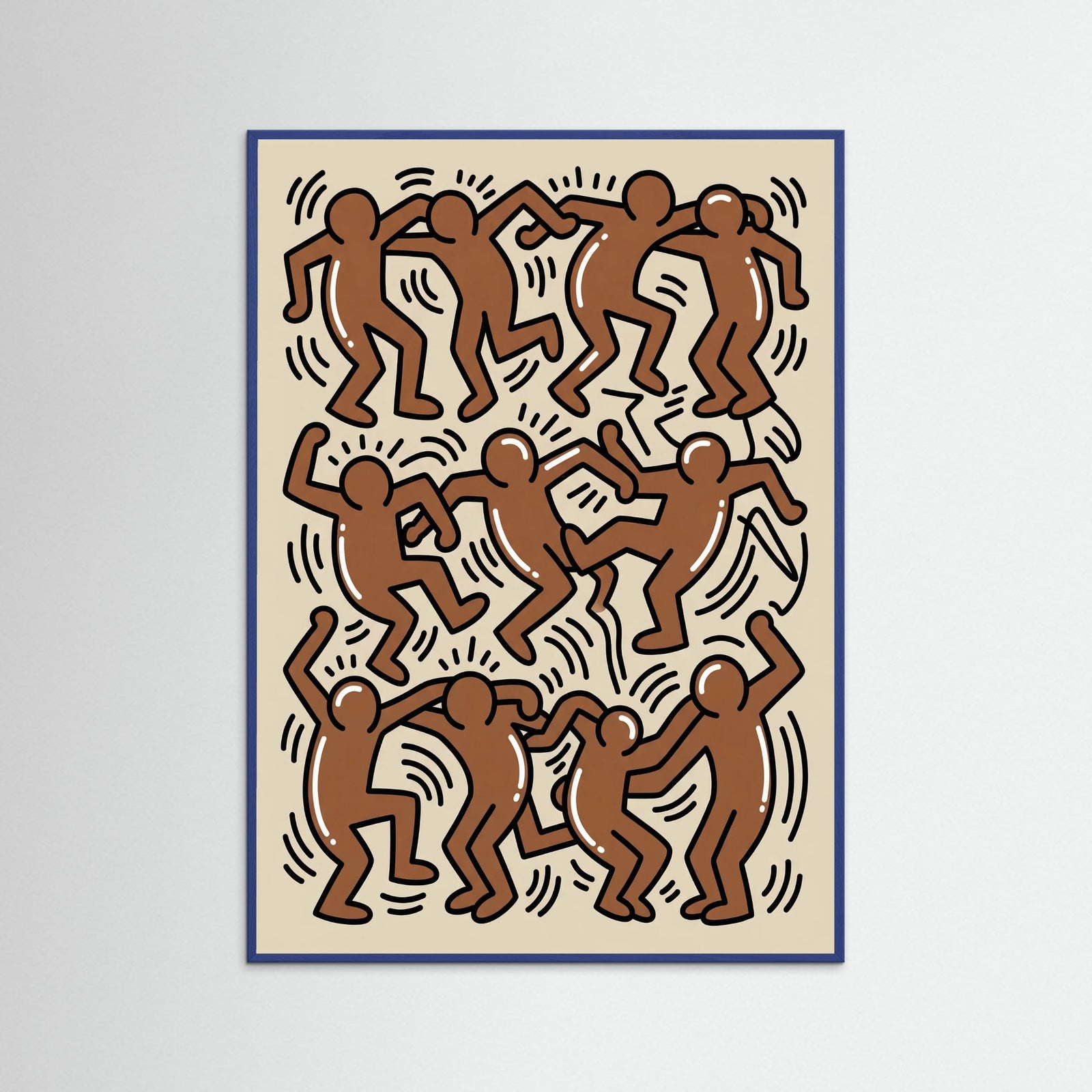 Blue Wood Dynamic Skater