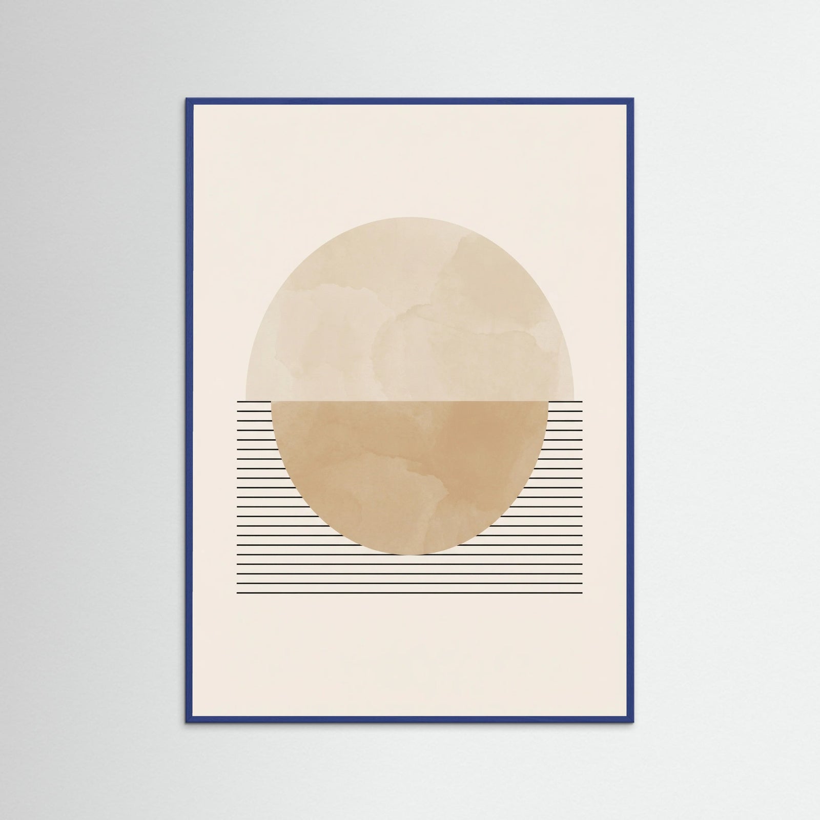 Blue Wood Earth Rise
