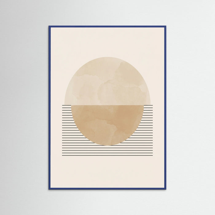 Blue Wood Earth Rise