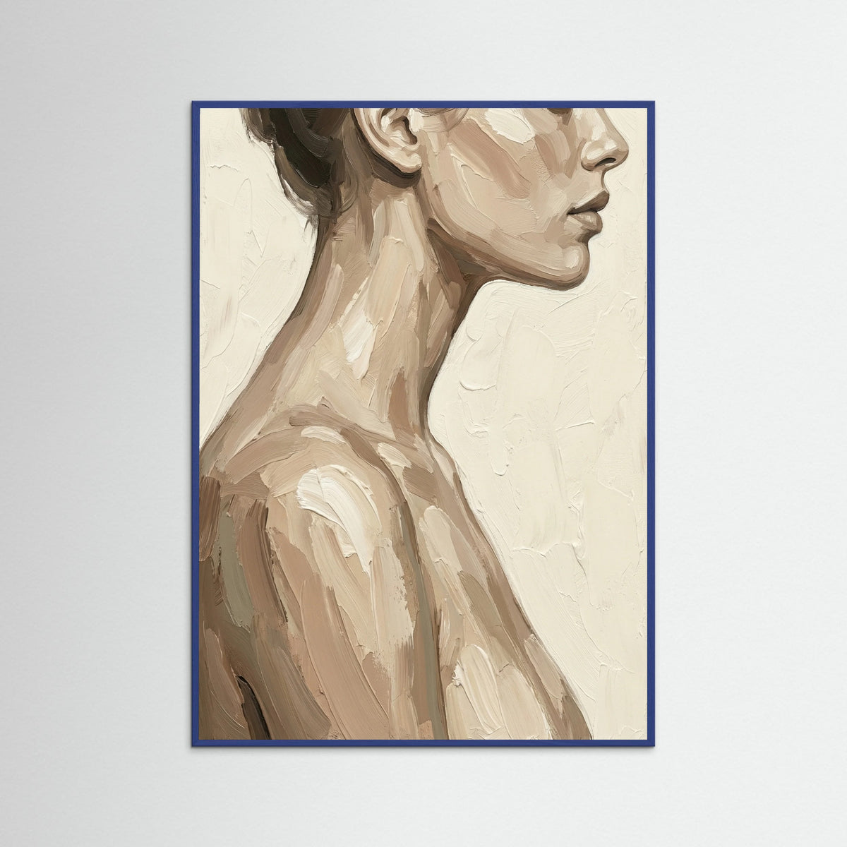 Blue Wood Earthen Form