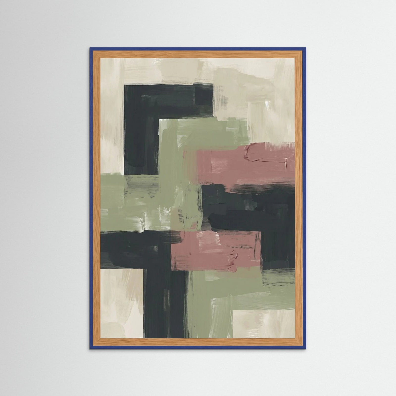 Blue Wood Earthen Geometry