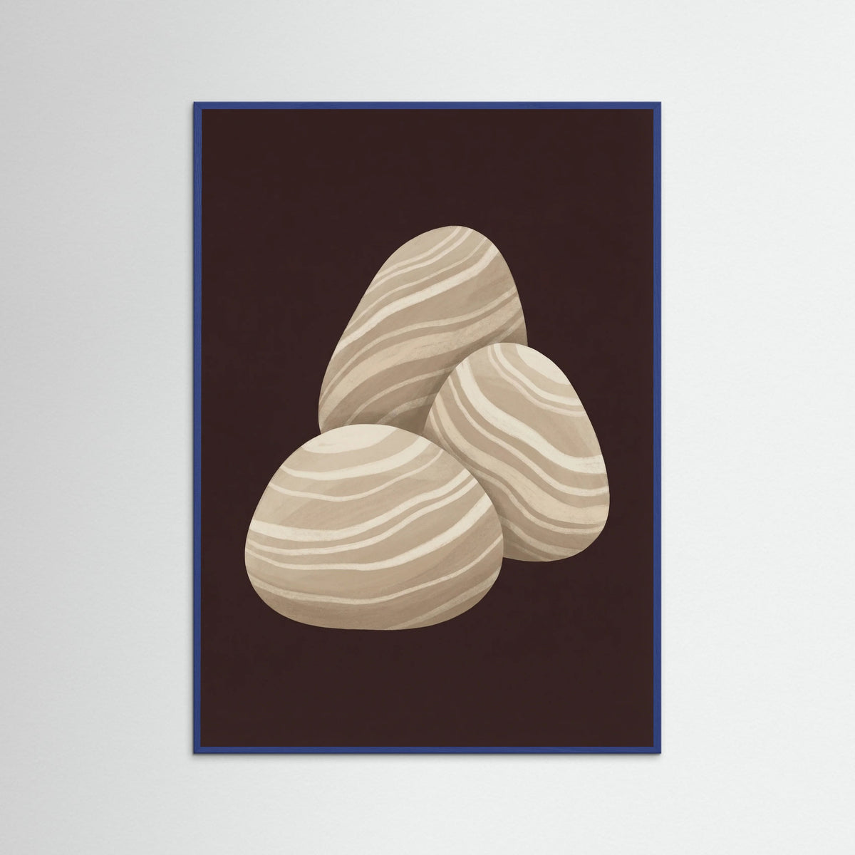 Blue Wood Earthy Whispers