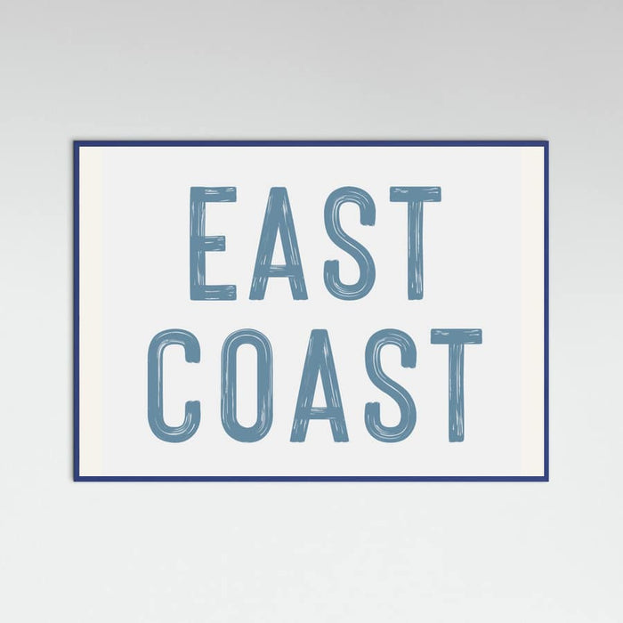 East Coast - Horizontal Poster – poster and art print