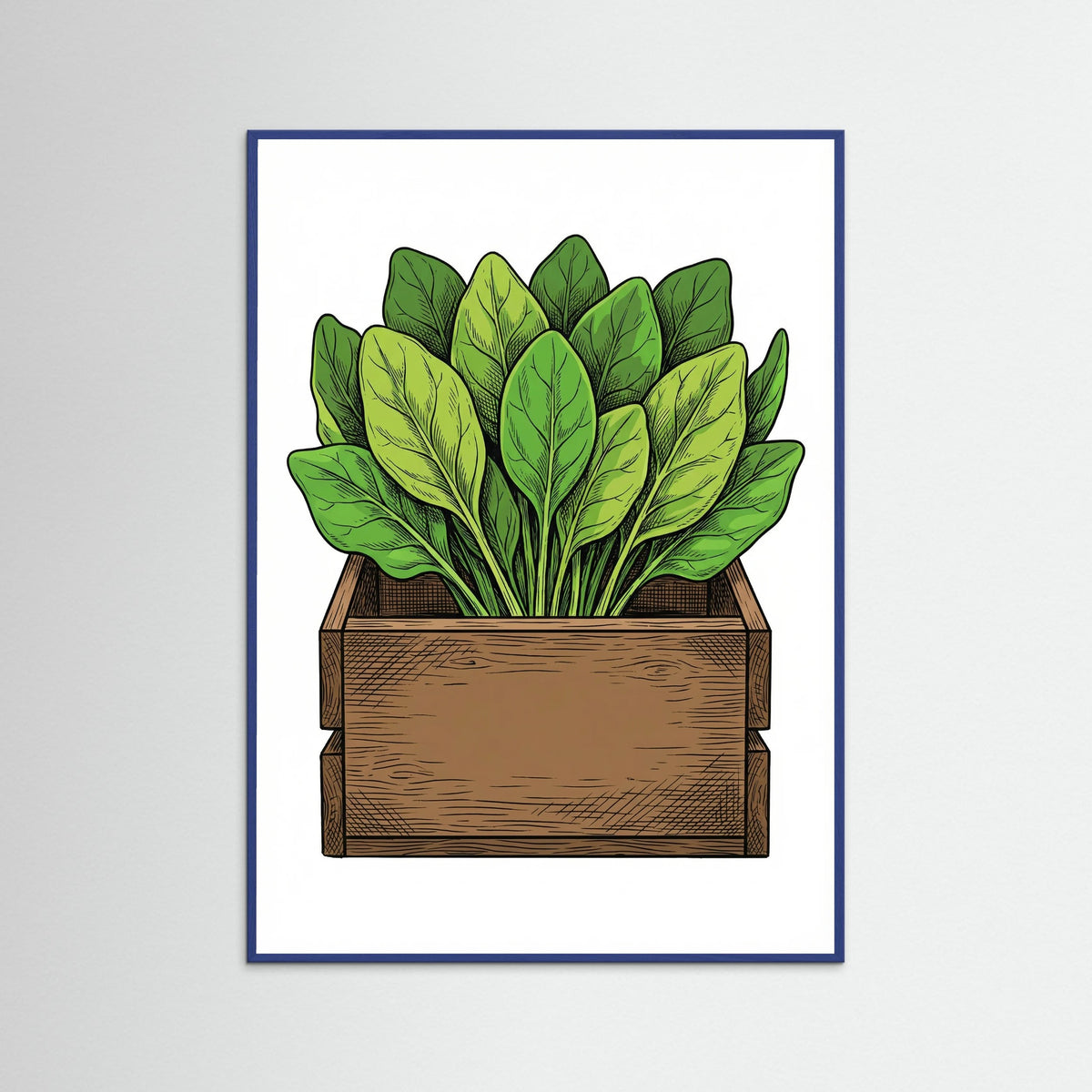 Blue Wood Eat Your Greens