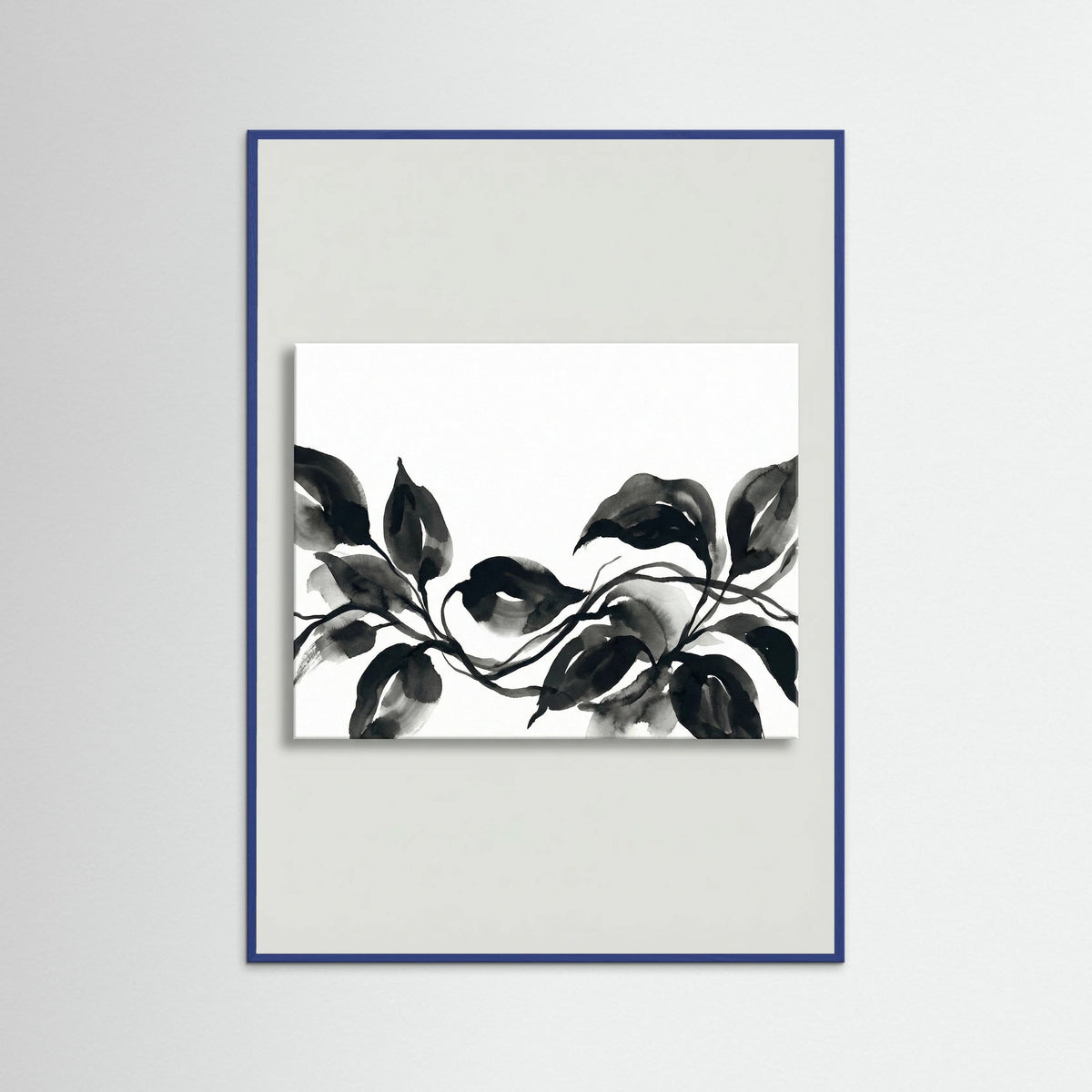 Blue Wood Ebony Bloom Study