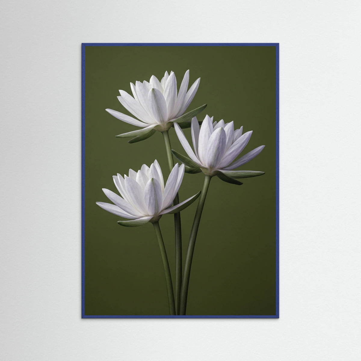 Blue Wood Elegant Irises