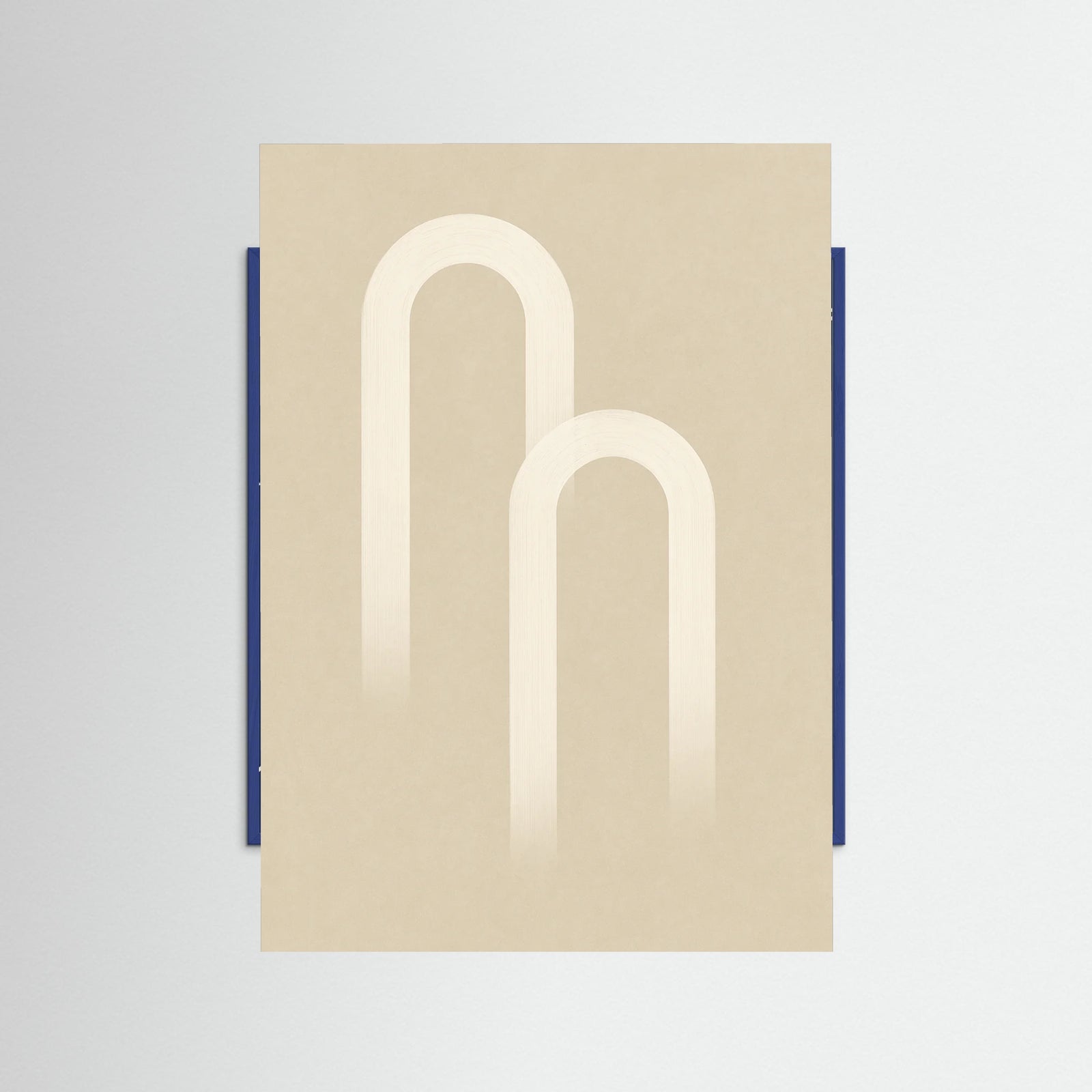 Blue Wood Elegant Lines