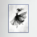 Blue Wood Elegant Silhouette