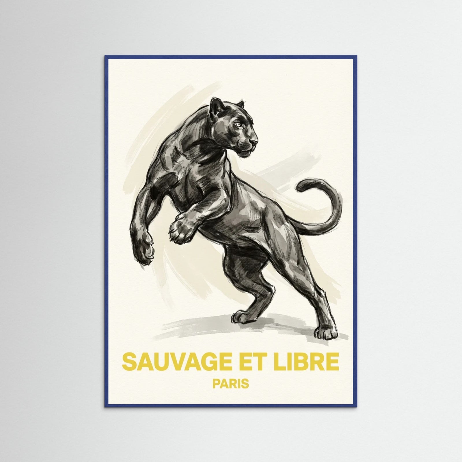 Blue Wood Embracing Form