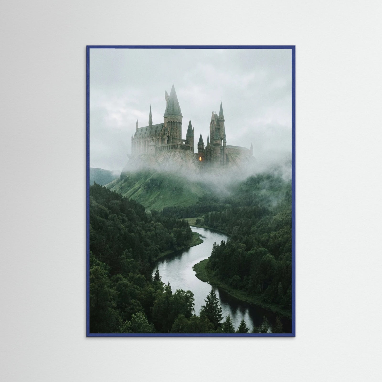 Blue Wood Emerald Ascent